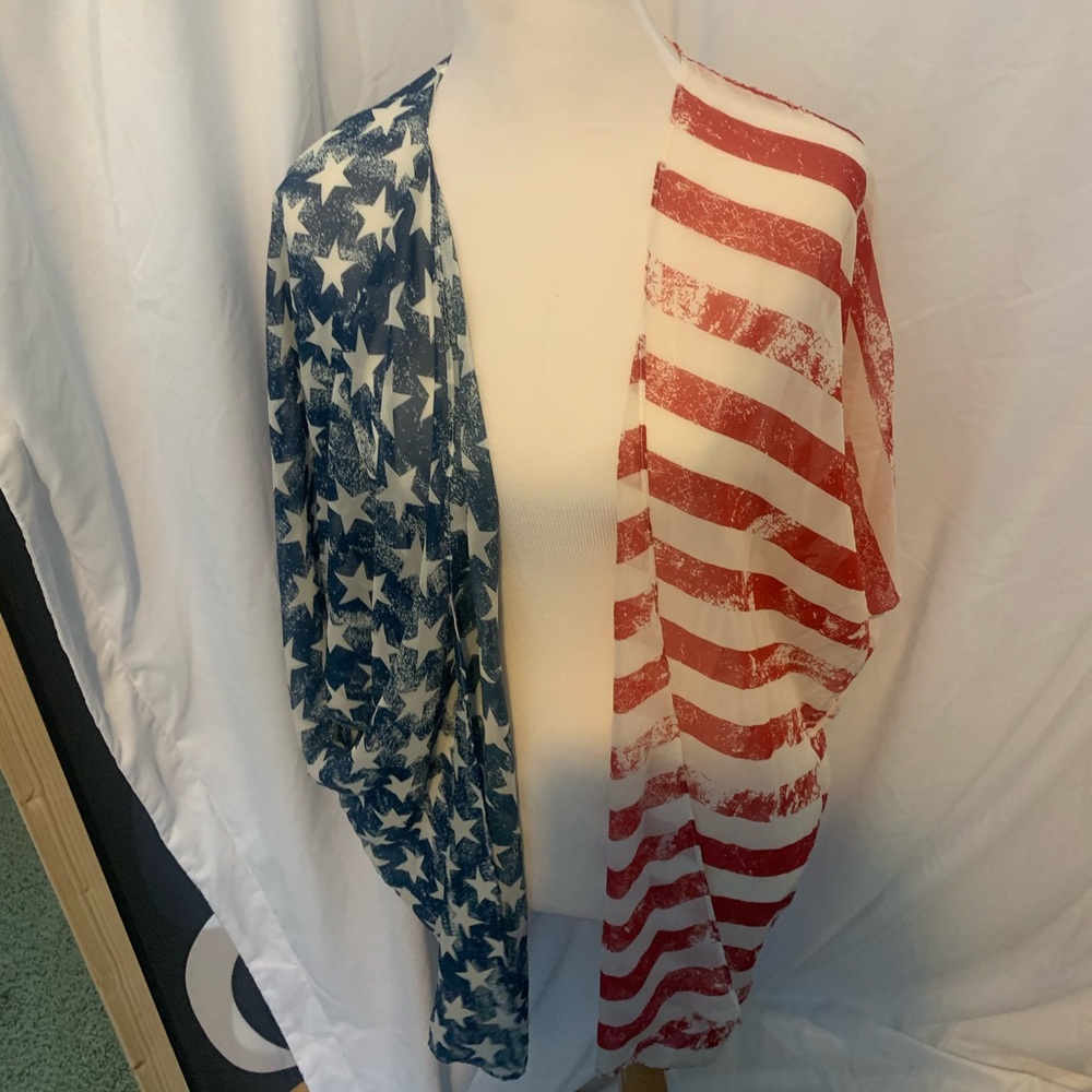 Akira USA flag (Fourth of July) kimono